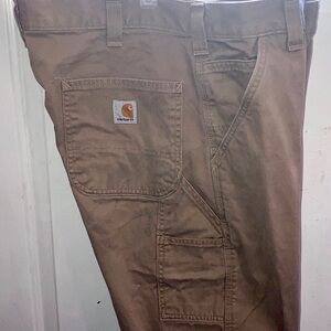 Carhartt Men's Tan‎ Carpenter Pants 36x36